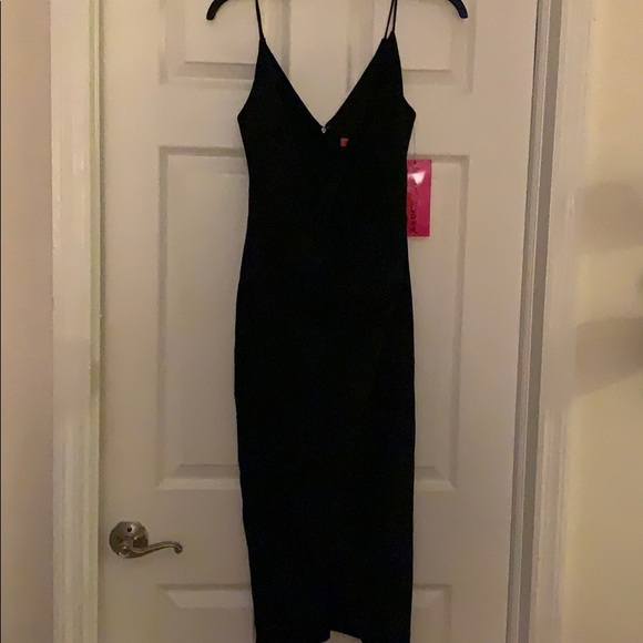 NWT Betsey Johnson black cocktail dress - Picture 3 of 5